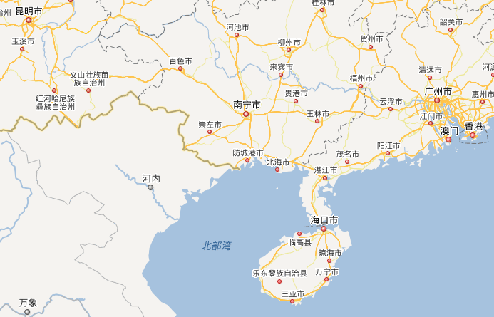 广西北海位置图片