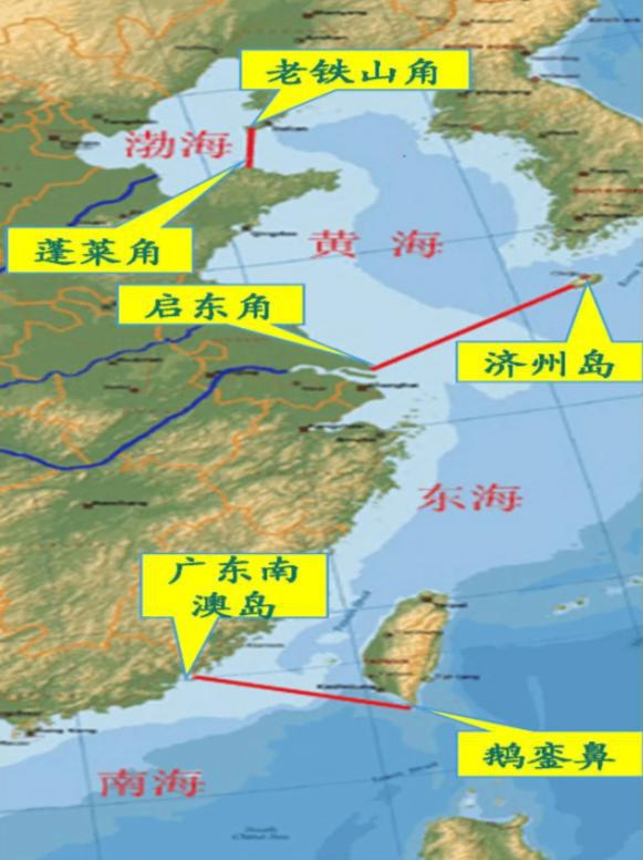 中国的四大海是哪四大海,我国的四大海有什么