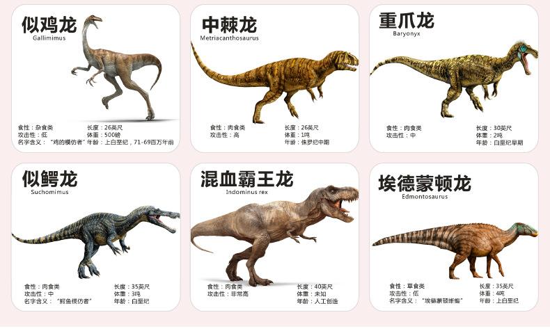 恐龙的种类有哪些名字，有多少种恐龙的名称 