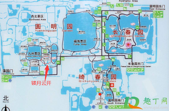 圆明园牡丹园在哪里3
